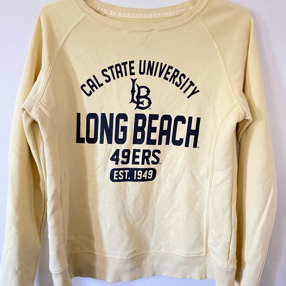 Worn ONCE ONLY CSULB JANSPORT CREWNECK
